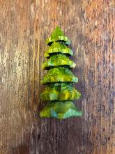 Load image into Gallery viewer, NEW - Green Painted Rounded Tree Adornment for Cuckoo Clock
