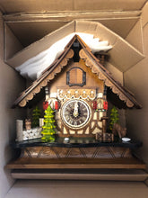 Load image into Gallery viewer, NEW IN STOCK (In US) -  Mantel Style Cuckoo Clock with Music (Quartz movement)

