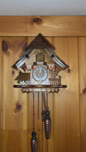 Load and play video in Gallery viewer, NEW IN STOCK- Musical Quartz Chalet Cuckoo Clock with Figurines
