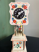 Load image into Gallery viewer, Miniature Novelty Clock in Off White
