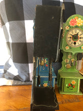 Load image into Gallery viewer, Vintage - Miniature Novelty Clock in Black
