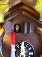 Load image into Gallery viewer, VINTAGE - Colorful Musical Double Door Cuckoo Clock
