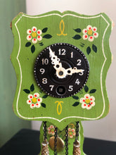 Load image into Gallery viewer, Miniature Novelty Clock in Green
