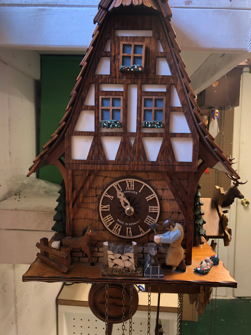 Repair of Customers 8 Day Schneider Chalet
